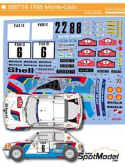 Decalcas DCL-OLD007: Marking / livery 1/12 scale - Datsun 240Z